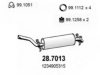MERCE 1234905415 End Silencer